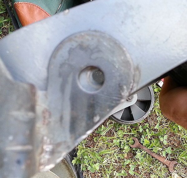 make adjuster leg parallel