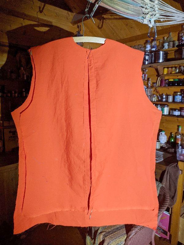 yoke attached to back