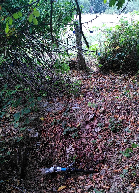 location of leak and joint