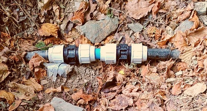 location of leak and joint