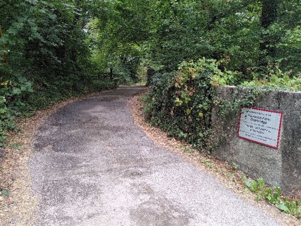 Approaching bridge