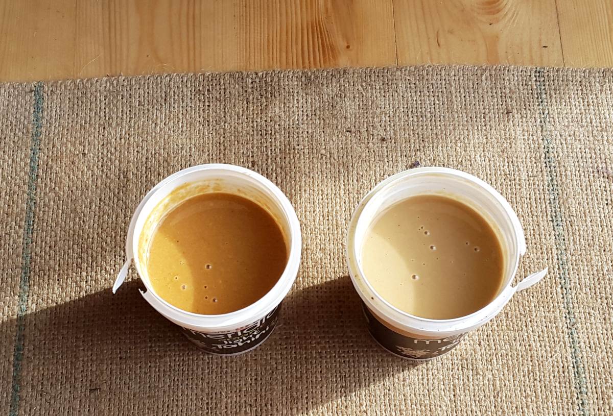 meridian ligfht tahini too roasted