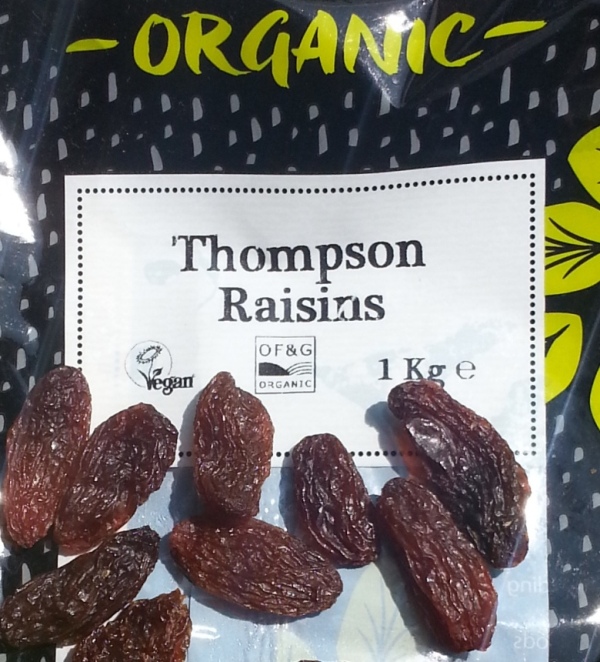 large raisins